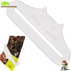 SWEE Cat Treat Squeezer Cat Shape ปรับ Cat Treat Feeder ช้อน Multifunctional Reusable บีบเครื่องมืออาหารกันน้า Extruder สาหรับแมวอาหารสัตว์เลี้ยงเหลว