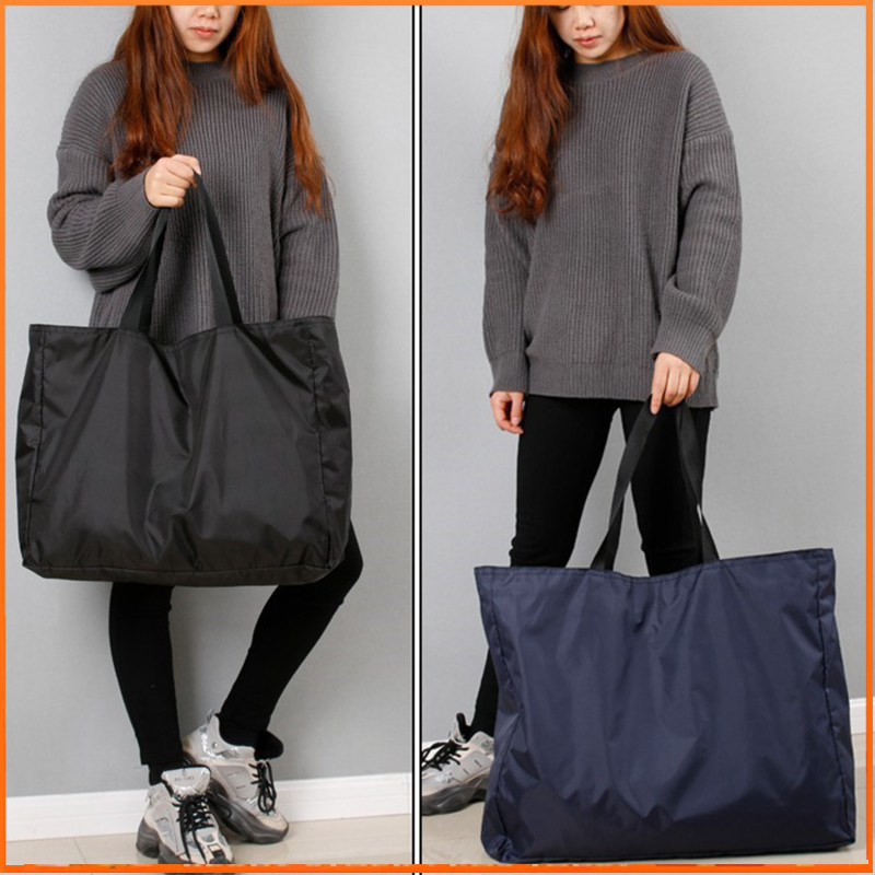 1 พีซี พับกระเป๋าพกพากระเป๋าเดินทางพับซิปเก็บกระเป๋าเดินทางกระเป๋าความจุขนาดใหญ่