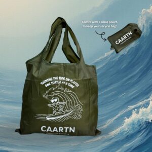 ของขวัญฟรี CAARTN กระเป๋ารีไซเคิลพับได้ 5th Annivesary