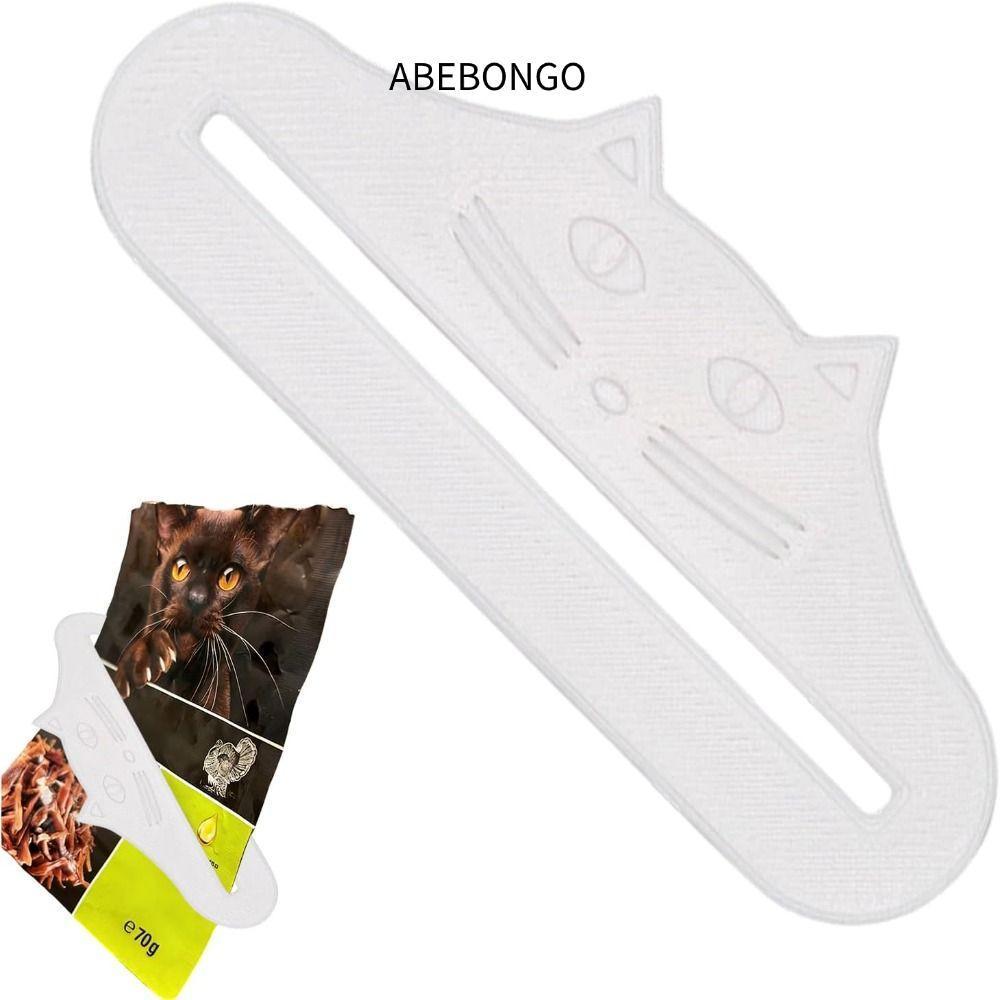 ABEBONGO Cat Treat SqueezerปรับReusable Cat Treat Feederช้อนแบบพกพาCat Shape Squeezerเครื่องมือกันน้าขนมขบเคี้ยวBuckerสาหรับแมวอาหารสัตว์เลี้ยงเหลว