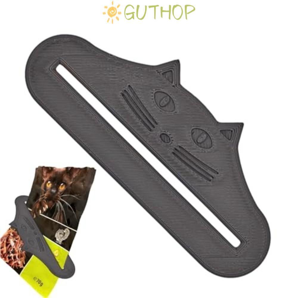 กุตฮอป ที่คีบรักษาแมวรูปร่างแมวกันน้าแมวรักษาป้อนช้อนแบบพกพานามาใช้ใหม่บีบเครื่องมือปรับอาหารแมวกระเป๋าคั้นสาหรับแมวอาหารสัตว์เลี้ยงเหลว