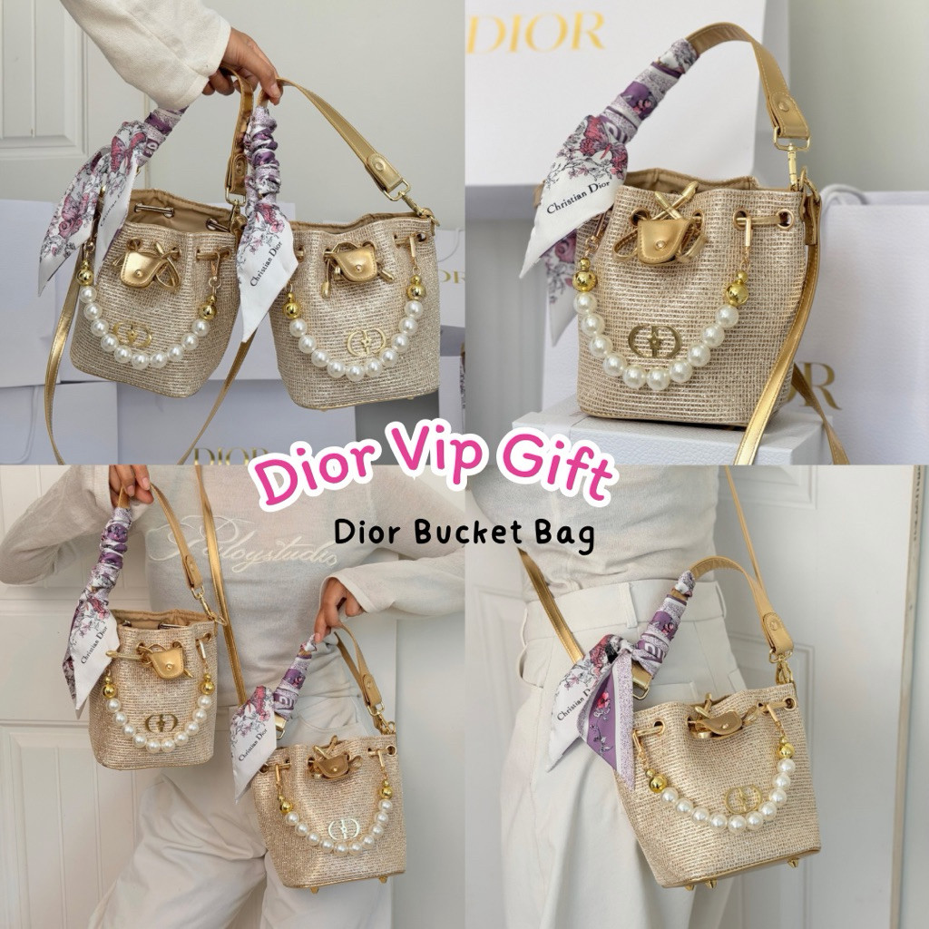 MT5539 กระเป๋าถัง di bucket bag ของแท้ สมนาคุณแท้