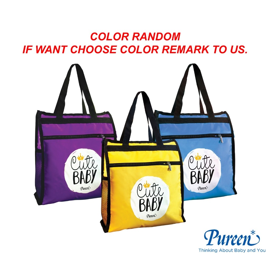 PUREEN Little Tote Bag 285cm W x 31cm H x 10cm D Basic NBBD14