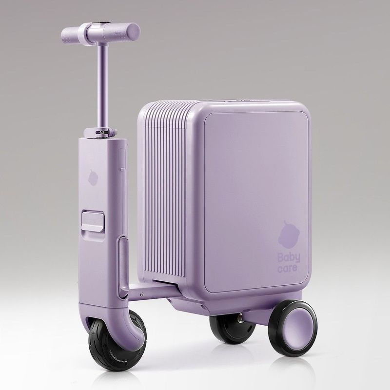 BBC กระเป๋าเดินทางไฟฟ้ากระเป๋าเดินทางสามารถบอร์ดสมาร์ทกระเป๋าเดินทาง 3C Certification Walking Baby Handy Tool Star สไตล์เดียวกัน e