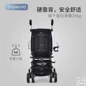 HighEnd Tnywo Twin rld น้าหนักเบา Twin Baby i รถเข็นเด็กเด็กใหญ่รถเข็นเด็ก Reclining Twin รถเข็นเด็ก