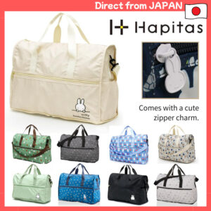 HAPITAS Miffy Medium Boston Bag H0002  23L Lightweight Foldable Travel  Gym Duffle Bag