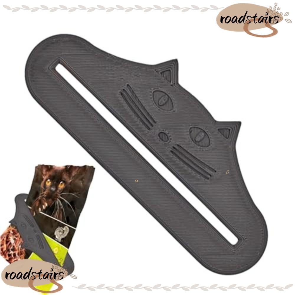 ROADSTAIRS Cat Treat Squeezerปรับกันน้าแมวรักษา Feeder ช้อนMultifunctional Cat Shape Reusable บีบเครื่องมือCat Treat Dispenserสาหรับแมวอาหารสัตว์เลี้ยงเหลว