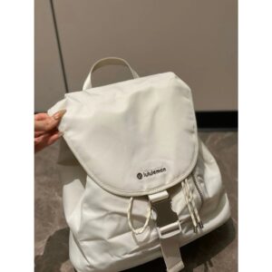 ลูลู บ้าน เชือกรูด กระเป๋าเป้สะพายหลังความจุขนาดใหญ่ถังกระเป๋าเป้สะพายหลังคู่กีฬากระเป๋าเป้สะพายหลังน้าหนักเบากระเป๋าเดินทางกันน้