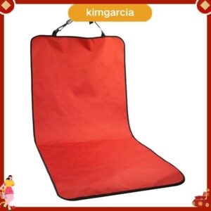 kimgarcia รถกันน้าที่นั่งด้านหน้าฝาครอบสัตว์เลี้ยงรถด้านหลังปลอดภัย Travel สาหรับ Stonego Cats Dog Red