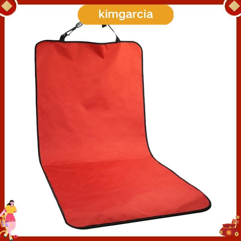 kimgarcia รถกันน้าที่นั่งด้านหน้าฝาครอบสัตว์เลี้ยงรถด้านหลังปลอดภัย Travel สาหรับ Stonego Cats Dog Red