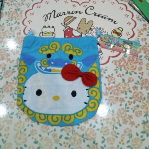 กระเป๋าหูรูดเฮลโลคิตตี้ รุ่นลิมิเต็ดเอดิชันโอกินาวา Hello Kitty Okinawa Limited Edition Drawstring Bag