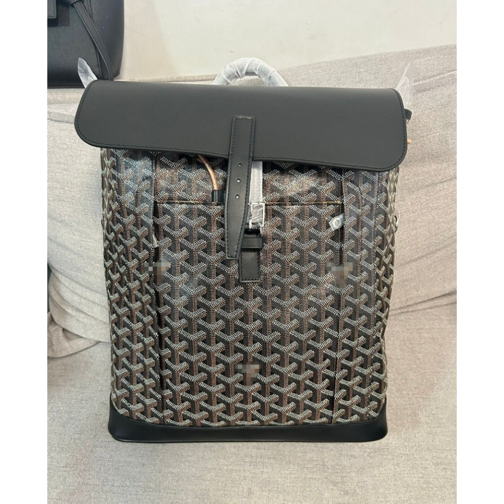 วัสดุผ้าใบขนาดใหญ่กระเป๋าเป้สะพายหลัง เชือกรูด กระชับกระเป๋าปากผู้ชายสไตล์