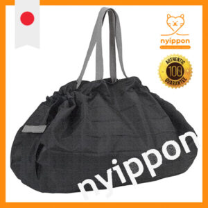 Marna Shupatto Compact Bag M Black Shupatto Easily Foldable Eco Bag Foldable Durable S411E