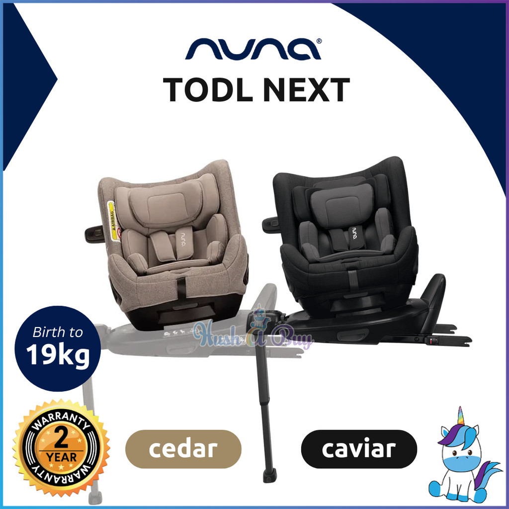 Nuna TODL Next Carseat Cedar Caviar From Birth ถึง 19กก ฮูชาบาย