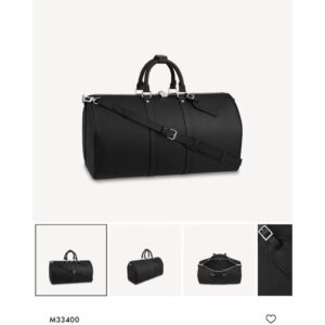 สินค้าใหม่ Cross Pattern KE  PALL BAND  ULI RE 50Travel Bag กระเป๋าถือความจุขนาดใหญ่กีฬาฟิตเนสแนะนา M33440