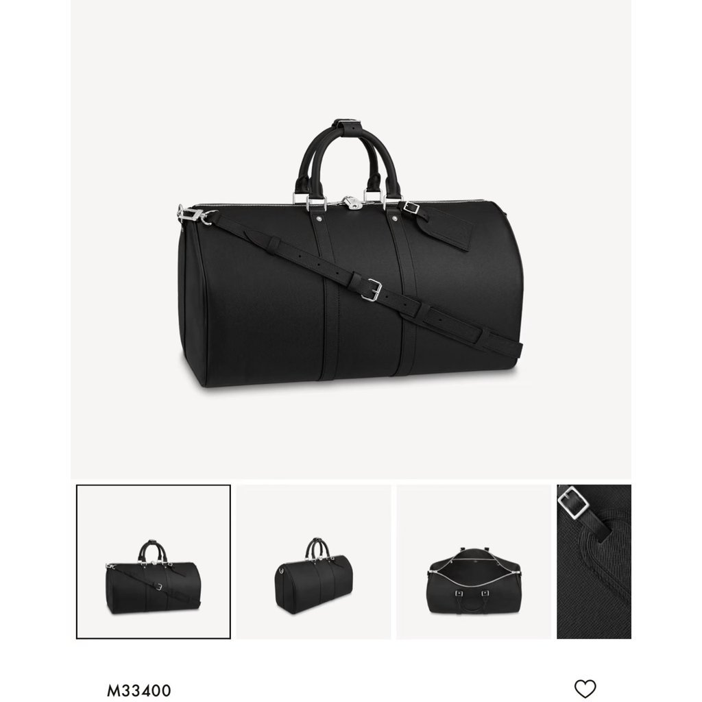 สินค้าใหม่ Cross Pattern KE PALL BAND ULI RE 50Travel Bag กระเป๋าถือความจุขนาดใหญ่กีฬาฟิตเนสแนะนา M33440