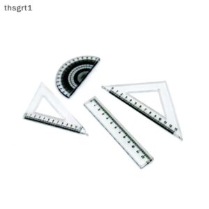 TG1 4 ชิ้น 112 Dollhouse Miniature Drawing ชุดเครื่องมือบ้านตุ๊กตาอุปกรณ์เสริม TH