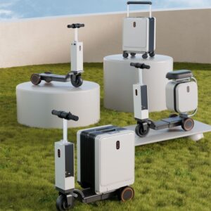 ไฟฟ้าหด67เซนติเมตรกระเป๋าเดินทางขี่จักรยานเดินทางขึ้นเครื่องสมาร์ทขึ้นเครื่องกระเป๋าเดินทาง