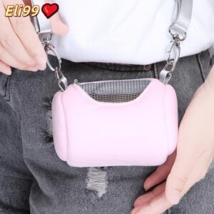 กรงสัตว์เลี้ยงแบบตาข่ายมองเห็นได้สำหรับการเดินทางในบ้านของหนูแฮมสเตอร์แบบพกพาสามารถมองเห็นได้