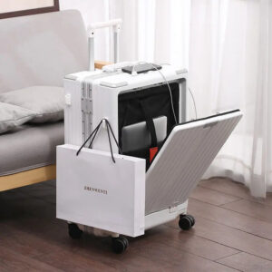 กระเป๋าเดินทางพร้อมล้อสากลกระเป๋าเดินทางแบบล็อคแบบรวม 2024 นิ้ว