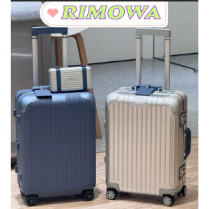 กระเป๋าเดินทาง RIMOWA ของแท้ใหม่เอี่ยมรุ่น Original ทำจากอะลูมิเนียมแมกนีเซียมอัลลอยด์ รุ่น Distinct ทำจากหนังวัวแท้