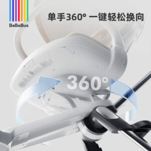 รถเข็นเด็ก รถเข็นเด็ก มีประโยชน์ เครื่องมือ น้าหนักเบาพับได้สามารถนั่งนอนเด็กภูมิทัศน์สูงรถเข็นเด็ก