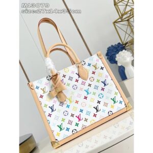 Louis Vuitton ความจุขนาดใหญ่กระเป๋าเดินทางกระเป๋าแม่กระเป๋าถือพื้นผิวสะอาดใจกว้าง