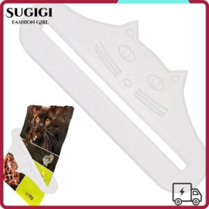 ซูกิจิ ที่บีบรักษาแมวรูปร่างแมวกันน้าแมวรักษาป้อนช้อนเครื่องมือบีบนามาใช้ใหม่ปรับอาหารแมวกระเป๋าคั้นซอสเนื้อแพ็ค