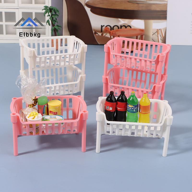 EIbbkg 112 Dollhouse Mini Food ตะกร้าเก็บผลไม้ตุ๊กตา House Staable ตะกร้าตุ๊กตาตกแต่งอุปกรณ์เสริมลดราคา
