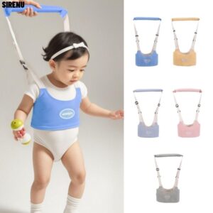 ไซเรน รถหัดเดินเด็ก ผู้ช่วยมือถือแบบปรับได้สายรัดเดินเด็กวัยหัดเดินทนทานระบายอากาศเดินป้องกันเดินการเรียนรู้ผู้ช่วยเด็กวัยหัดเดิ