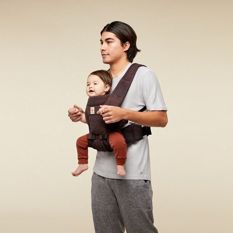 American Two Dog Baby Breathable Carrier สามวิธีพกพาฟรีมือนุ่มน้าหนักเบาเข็มขัดสบาย