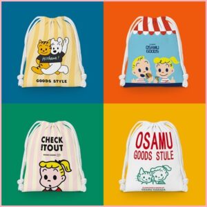 Harada Haru Drawstring Bag Drawstring Pocket Travel เบ็ดเตล็ดชุดชั้นในของเล่นกระเป๋าเก็บกระเป๋าเครื่องสาอางแบบพกพา Storag