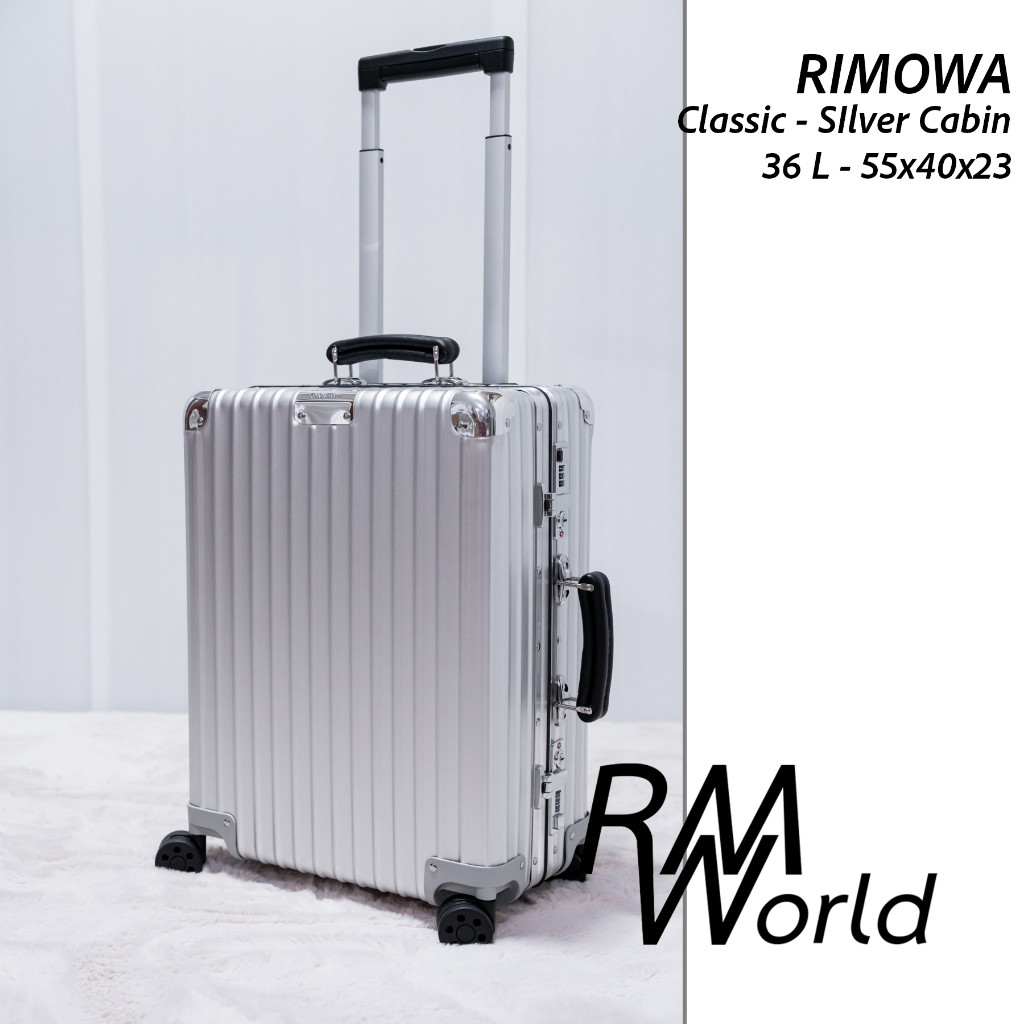 RIMOWA Classic Cabin CarryOn Luggage Cabin Size กระเป๋าเดินทางริโมว่า รุ่นคลาสสิค สำหรับถือขึ้นเครื่อง