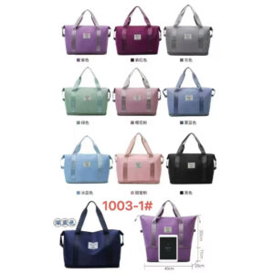 NO1003 สินค้าพร้อมส่ง กระเป๋าเดินทางแบบถือ มีซิปขยายฐานล่างทุกใบ สวยแข็งแรงเหมาะเดินทางแบบซิวๆ