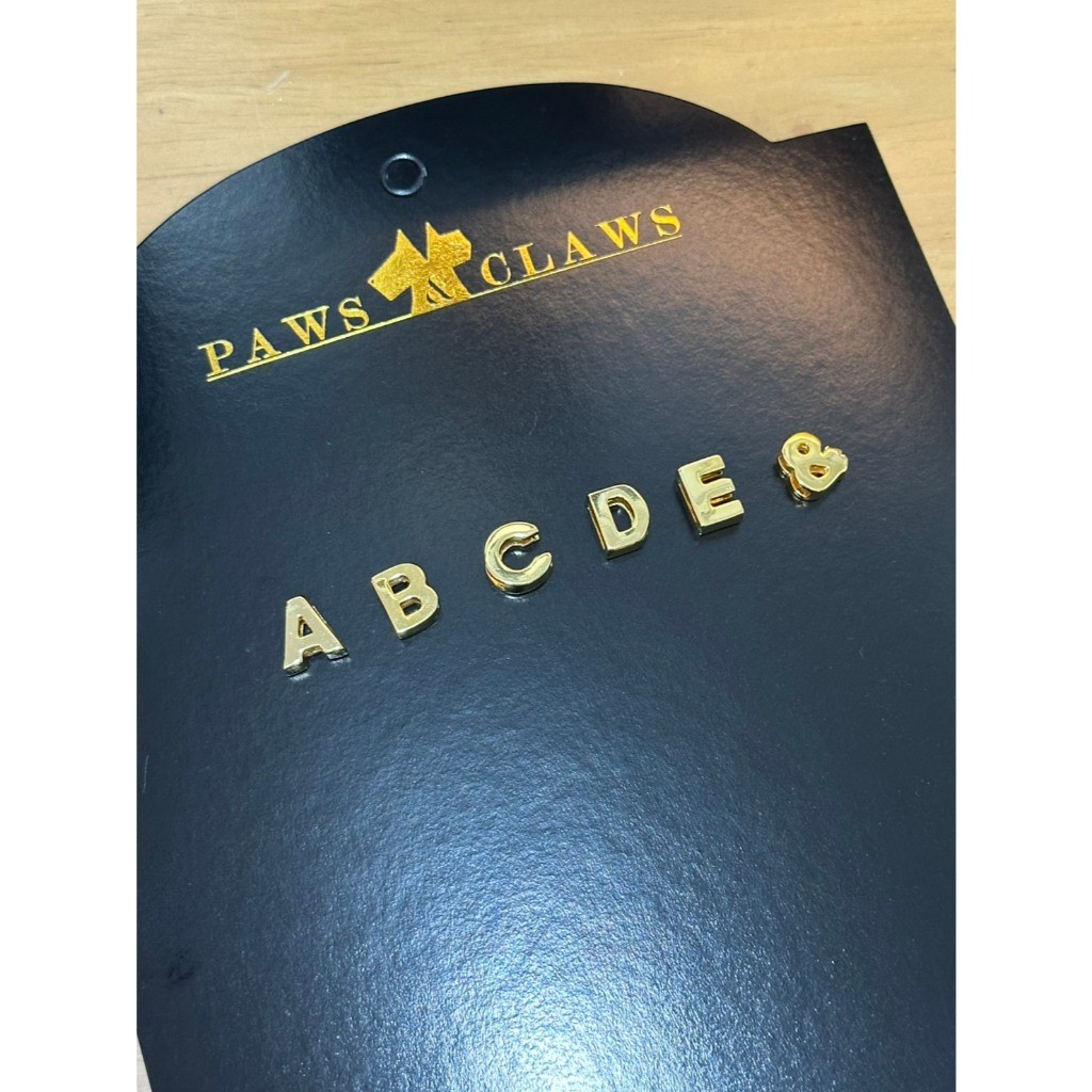 อักษรโลหะ สำหรับทำชื่อรุ่น Fortune Horse