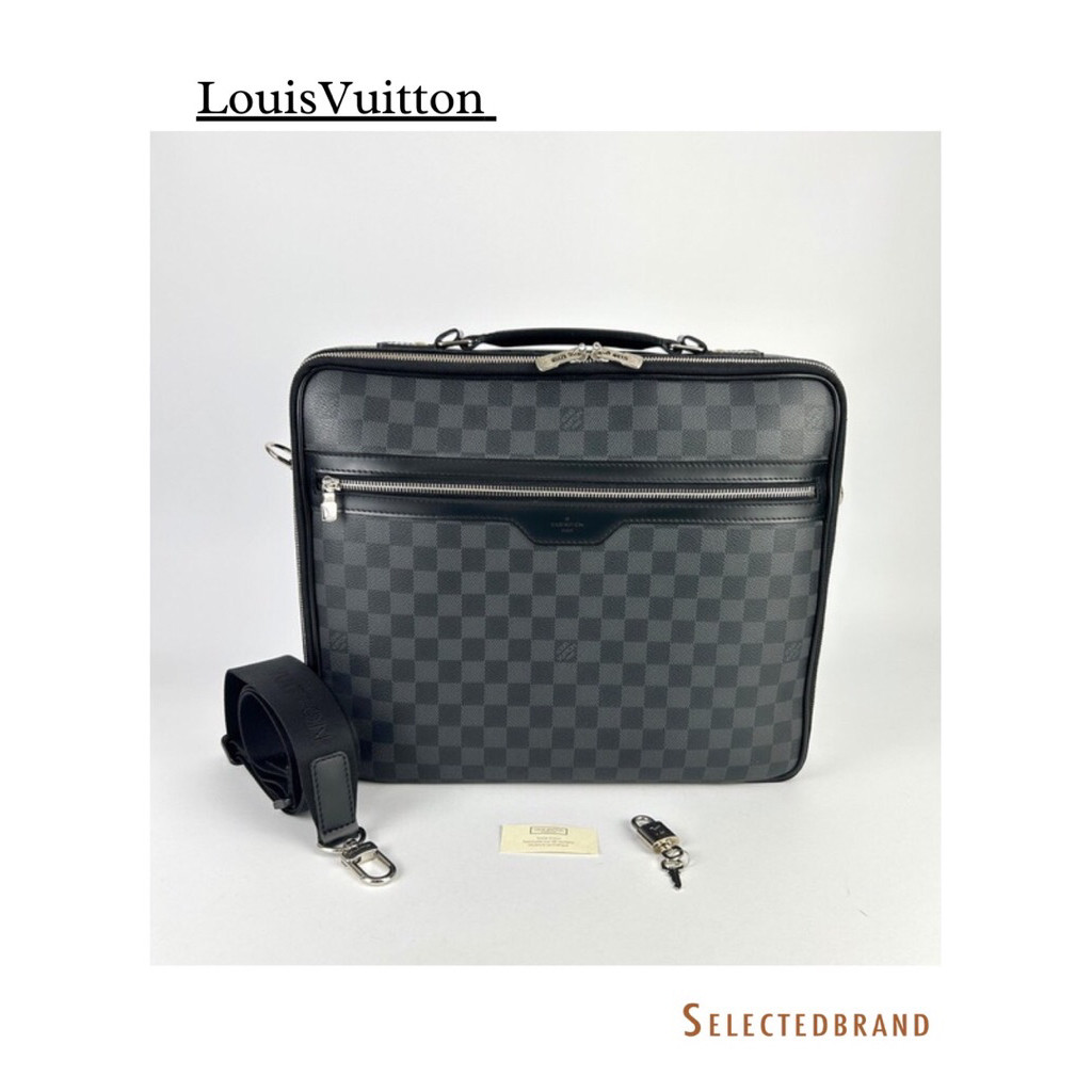 Steve graphite Damier bag Y2011