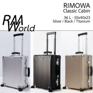 RIMOWA Classic Cabin CarryOn Luggage Cabin Size กระเป๋าเดินทางริโมว่า รุ่นคลาสสิค สำหรับถือขึ้นเครื่อง