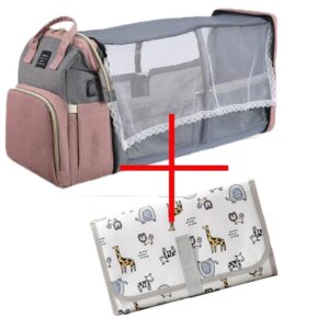 Beg Baby Mummy Diaper กระเป๋าผ้าอ้อมอเนกประสงค์ กระเป๋าผ้าอ้อมเด็กเดินทาง กระเป๋าคุณแม่ กระเป๋าใส่อุปกรณ์พกพา