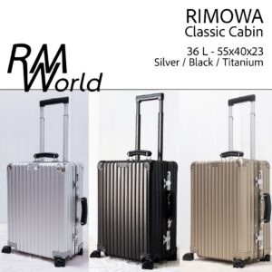 RIMOWA Classic Cabin CarryOn Luggage กระเป๋าเดินทางริโมว่า รุ่นคลาสสิค สำหรับถือขึ้นเครื่อง