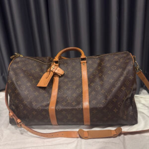 ส่งต่อ แท้100 เช็คแล้ว Louis Vuitton Keepall Bandoulire 55