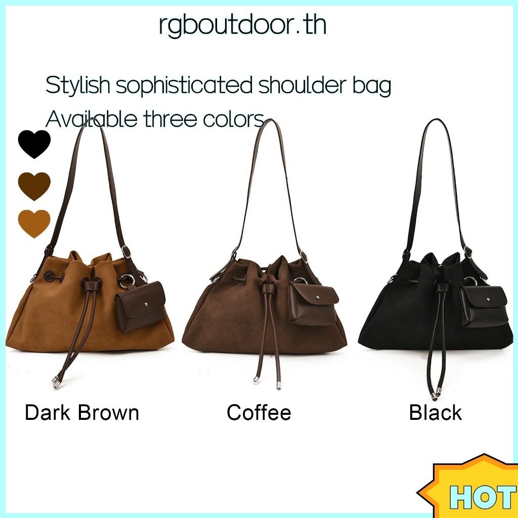 กรุงเทพหญิงสาวหนัง PU สีทึบกระเป๋าสะพายสายรัดปรับได้สาหรับการใช้งานทุกวัน rgboutdoorth