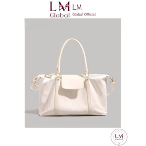 LMGlobal กระเป๋าเดินทางความจุขนาดใหญ่แบบพกพาระยะสั้นท่องเที่ยวน้าหนักเบาว่ายน้า กระเป๋าเดินทาง กระเป๋าฟิตเนสการจัดเก็บการเดินทางเพื่อธุรกิจรอ