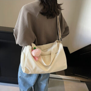 แบบพกพาสาหรับฟิตเนสกีฬาและเดินทางความจุขนาดใหญ่น้าหนักเบากีฬาและโยคะสั้นทริปกระเป๋าเดินทางสาหรับผู้หญิงความจุขนาดใหญ่ยิมและว่ายน้ากระเป๋า ค โรสบอดี กร