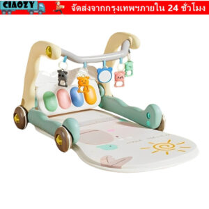 เชาซี่ เด็กเปียโนฟิตเนสกรอบของเล่นกิจกรรมการศึกษาต้นการศึกษาของเล่นน่ารักอเนกประสงค์เหยียบแผ่นเกมวอล์คเกอร์เหยียบเปียโนชั้นวางออกกาลังกายเด็กวัยหัด