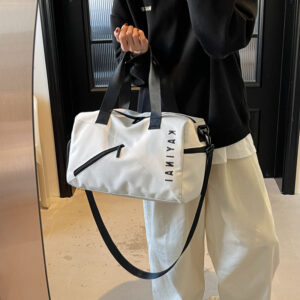 กระเป๋าเดินทาง กระเป๋ายิมแบบพกพาหญิงแห้งเปียกแยกกระเป๋าฝึกอบรมแบบไดนามิกโยคะว่ายน้ากระเป๋าระยะทางสั้นออกนอกบ้านกระเป๋าเ