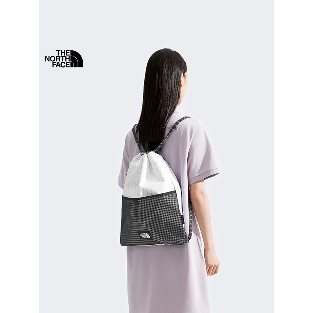 TheNorthFace TheNorthFace ผู้ชายผู้หญิงกระเป๋าเป้สะพายหลังขนาดใหญ่ความจุเดินทางกลางแจ้งเดินป่าเดินป่ากระเป๋า Drawstring 8DJM