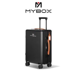01 Business 2 MYBOX Carbon 0cm Boarding Case Static Fiber กระเป๋าเดินทาง TWheel Trolley Case Combination Lock