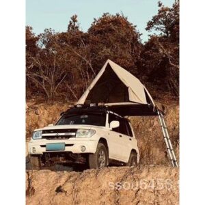 หลังคาอลูมิเนียมอัลลอยด์ชั้นวางกระเป๋าเดินทาง OffRoad ชั้นเต็นท์พับแพลตฟอร์มบันไดฐานพรุนฟรี Travel Universal XF4B