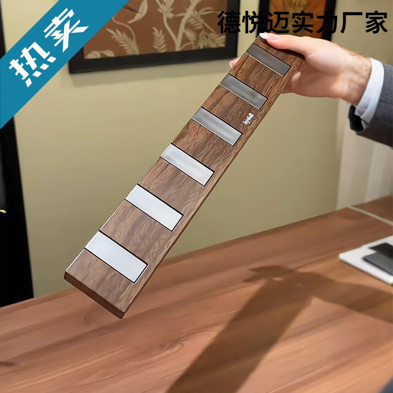 บ้านใหม่ 100 Courier ตะขอแถวเชื่อมต่อเจาะฟรี Strong LoadBearing หลังประตูไม้แขวนเสื้อ