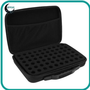 APPEAR Alcoho Ink Storage OrganizerโฟมPadding EVA แอลกอฮอล์กล่องเก็บหมึกกันกระแทกกระเป๋าภายในถือ 60 ขวดรุ่นสีจัดเก็บหัตถกรรมจัดเก็บสี